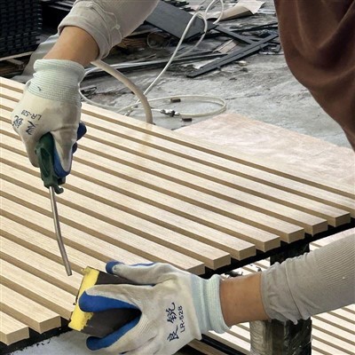 MDF akustisk panel ljudabsorberande